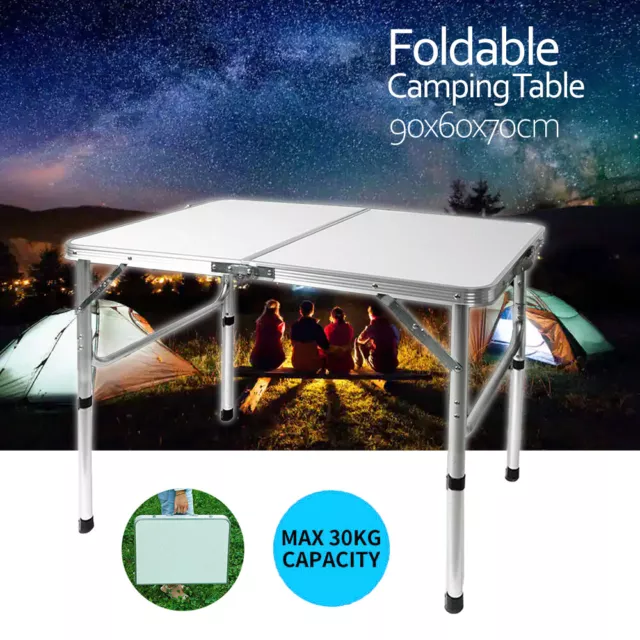 Camping Folding Table Picnic Outdoor Foldable Tables Aluminium Portable BBQ Desk