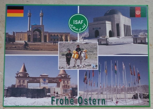 FELDPOSTKARTE ISAF POSTKARTE Bundeswehr Bund Einsatz Afghanistan