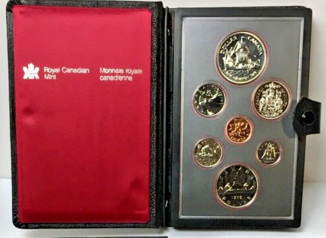*CANADA* uncirculated 7 coins "1979 MINT SET"