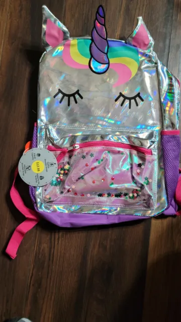 Unicorn Backpack Girls Shoulder Bag School Daypack Fashion