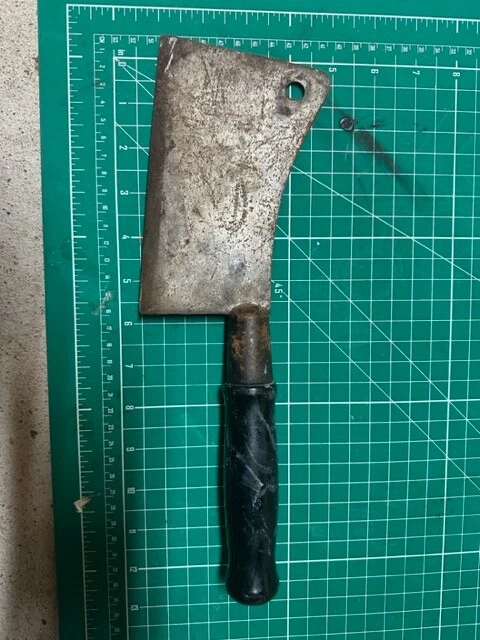 Antique American knife company Baldwinsville NY cleaver