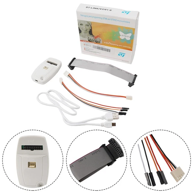 V2 host 20 pin cavo Jtag/SWD unità di programmazione Swim STM8 Mcus alta qualità