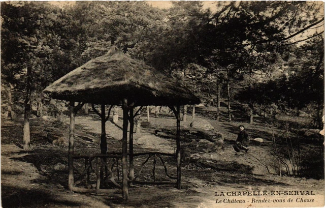 CPA AK La CHAPELLE-en-SERVAL Le Chateau-Rendez vous de Chasse (423884)