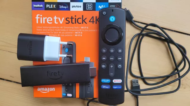 Amazon Fire TV Stick 4K Max Media Streamer mit Alexa-Sprachfernbedienung 3. Gen