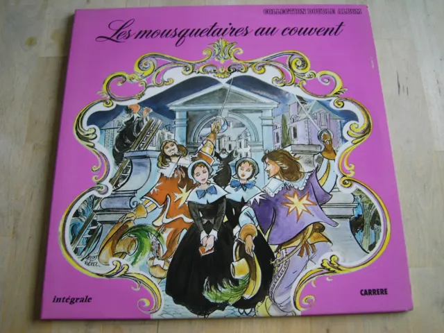 album 2 33 tours les mousquetaire auc couvent louis varney