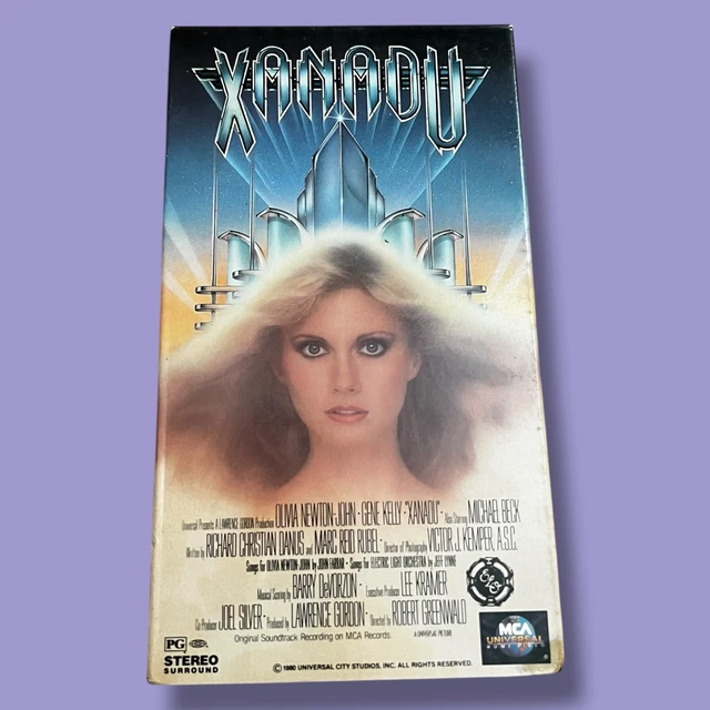 XANADU VHS TAPE 1980 Olivia Newton John Musical Gene Kelly Cult Classic ...
