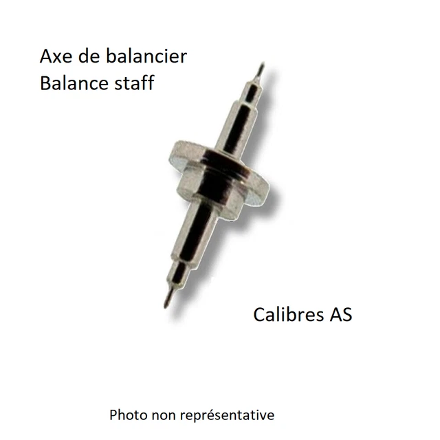 Asse Del Bilanciere Lanco Per Orologi - Assi Vari Modelli 12 14 22 1122 1222 - Nuovo
