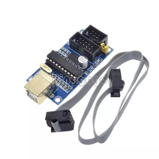 USBtinyISP USBTiny AVR Programmierer für Arduino Bootloader + 6Pin USB Kabel