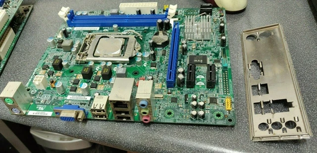 INTEL DH61HO LGA 1155 Socket H2 Motherboard w SR058 G860 3.0GHz CPU I O Plate 48.30 PicClick