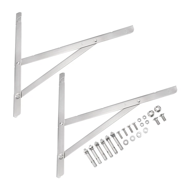 Montaje Soporte para 9000-36000BTU A/C Calor Bomba Sistema Soporta Hasta 485 Lbs