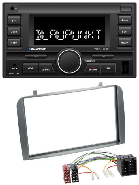 Blaupunkt MP3 USB 2DIN Bluetooth AUX Autoradio für Alfa Romeo GT 147 00-10 anthr