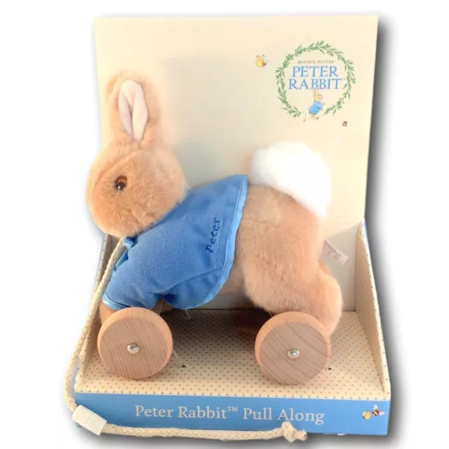 PETER RABBIT Pull Along Toy by Beatrix Potter