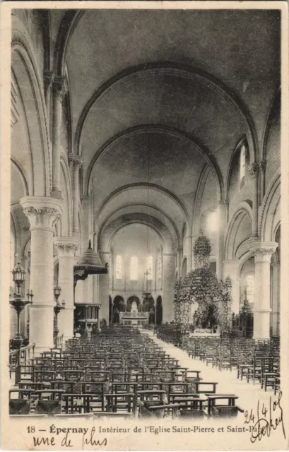 CPA EPERNAY Interior of St. Peter and St. Paul's Church (989368)