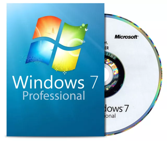 Windows 7 Professional 64 bit - 1 dispositivo - MAR DVD + COA / tedesco e inglese