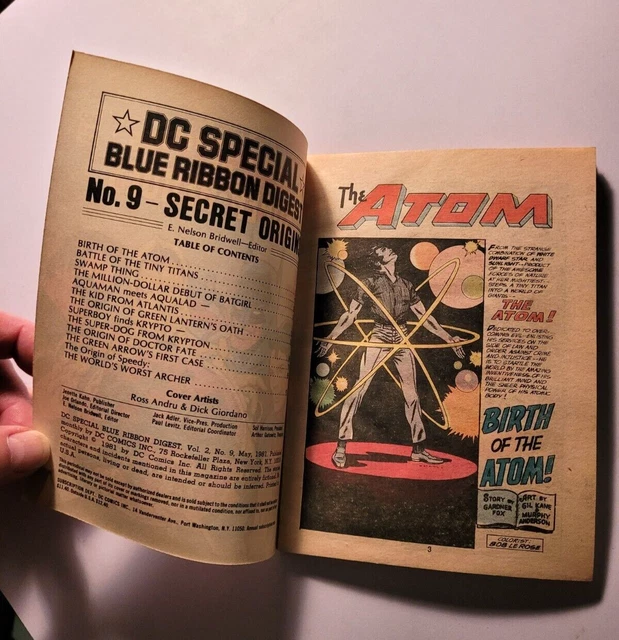 DC Special Blue Ribbon Digest Comics,  #9, 10, 11, 12,  ( 1981) HIGHER GRADES 12