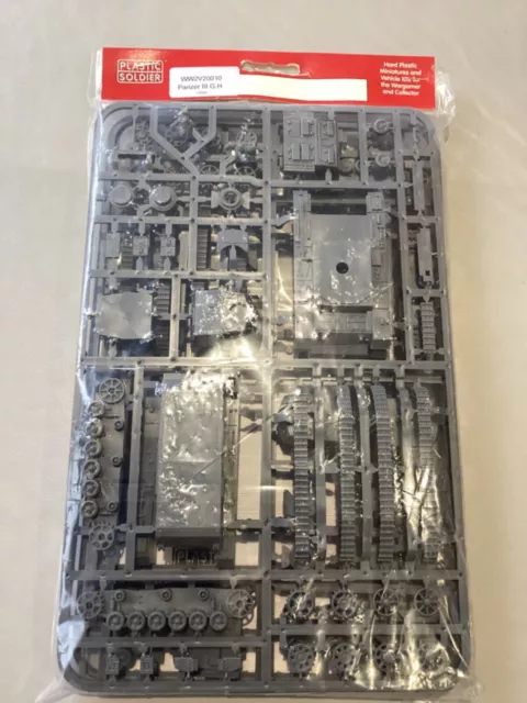 WWII Plastic Soldier Company WWV20010 German Panzer III G. H.