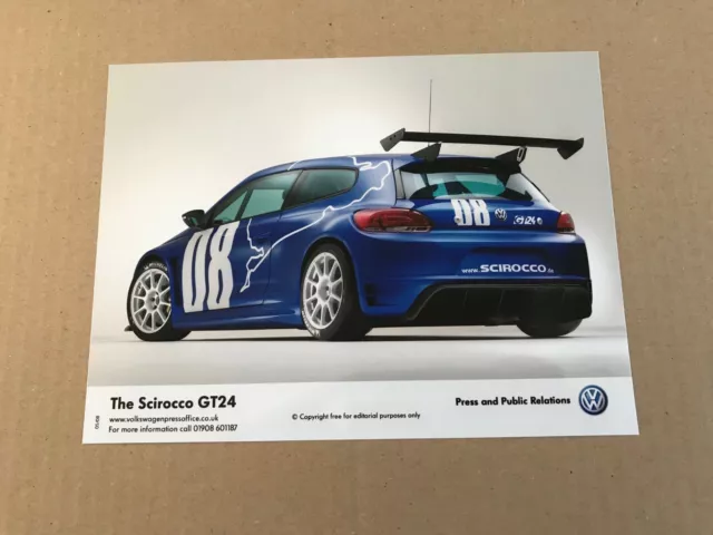 2008 Volkswagen Scirocco GT24 Press Photograph