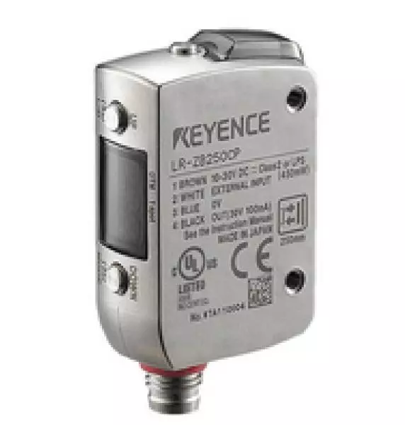 KEYENCE - LR-ZB250CP - Rectangular w/ M8 connector - New