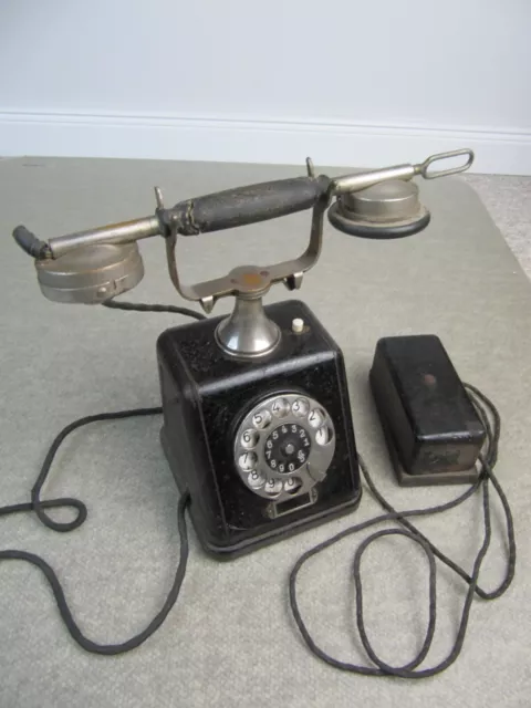 Teléfono antiguo ZBSA19, Siemens & Halske.