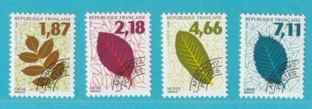 Frankreich 1996 ** postfrisch Marken Vorausentwertung MiNr. 3141-3144 Blätter