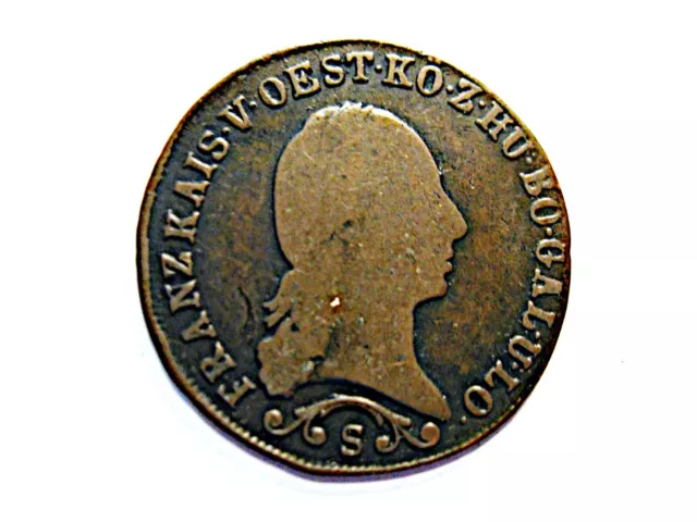 Österreich  1 Kreuzer  1812 S