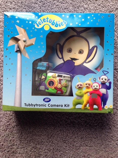 Teletubbies Camera TELETUBBIES TUBBYTRONIC CAMERA Kit - Rare Collectable £80.00 - PicClick UK