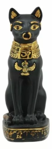 Egyptian God Protection Home Bastet Cat Dollhouse Miniature Statue Gods Of Egypt 2