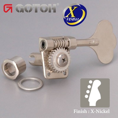 NUOVO Gotoh FB30LP 4 in-Bass Sintonizzatori Vintage Line Fender Stile Lollipop-Nichel 