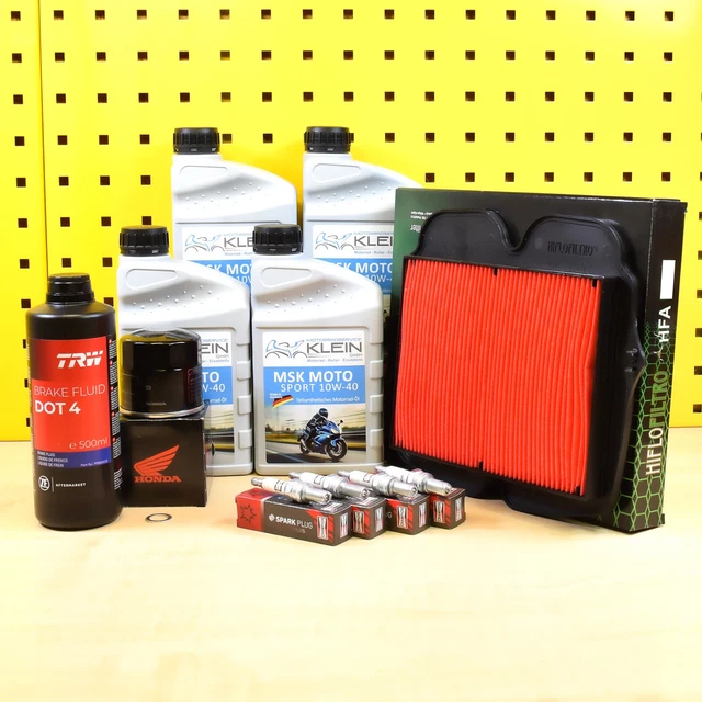Pack Révision Filtre à Air/huile Et Bougies Pour Honda FMX 650 RD12 2005-2007 - Neuf Japon