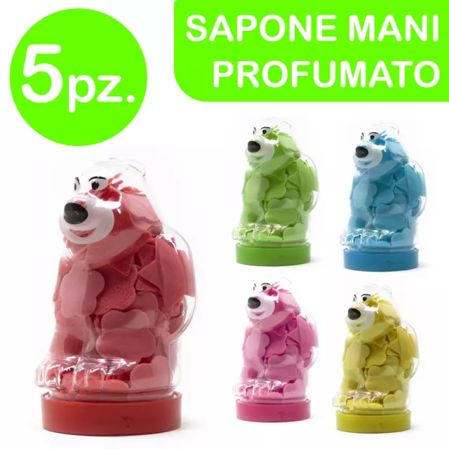 Sapone Mani Detergente per Bambini Divertente Profumato Colorato Varie Fragranze