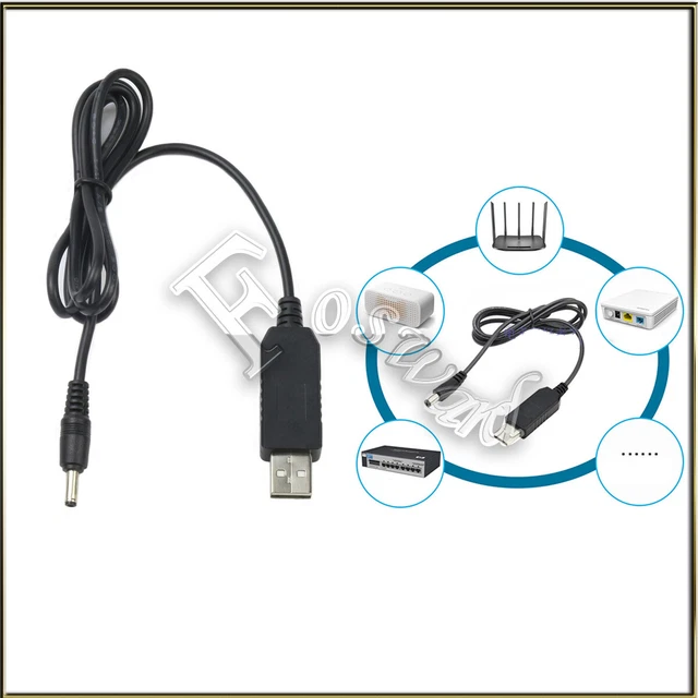 Cavo Di Alimentazione Con Uscita Da USB Tipo A A Jack CC Da 4 Mm 86417968 - Foto 7