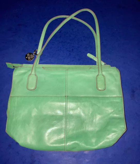 Hobo Brand Friar Shoulder Handbag Mint Green Color Older Stock With Tag