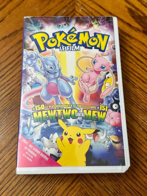 VHS Pokémon Mewtwo vs Mew - Hobbies e coleções - Cruz das Almas 1120864022