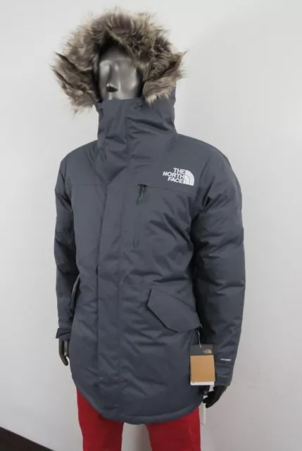 Mens The North Face Bedford (Mcmurdo) Down Parka Insulated Winter Jacket - Grey 2