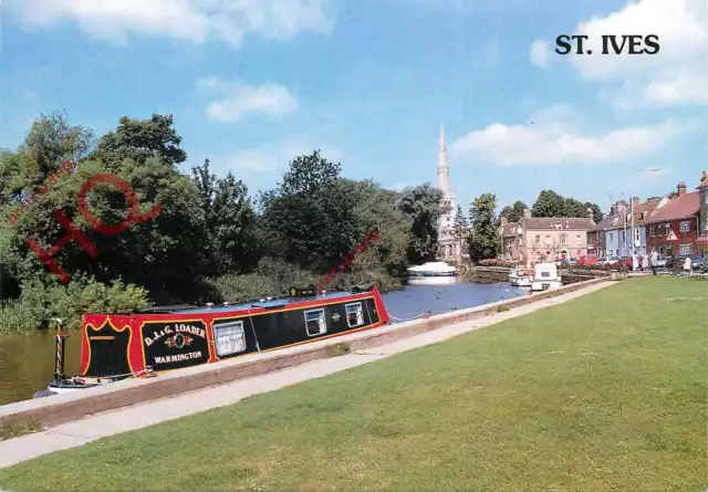 Postcard> Cambridgeshire, St. Ives, the Waits and River Great Ouse [Heritage]