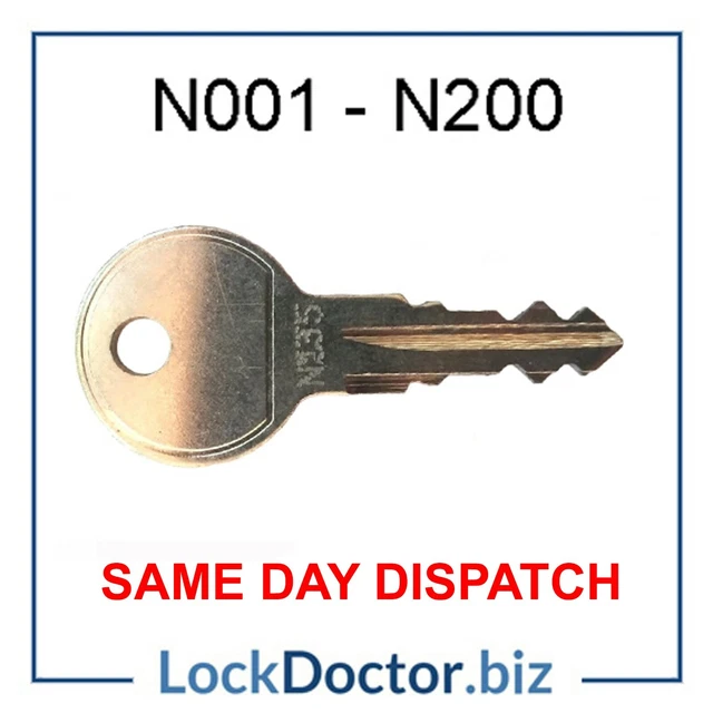 THULE STEEL HALFORDS Roof Box and Roof Rack Replacement Keys to Code