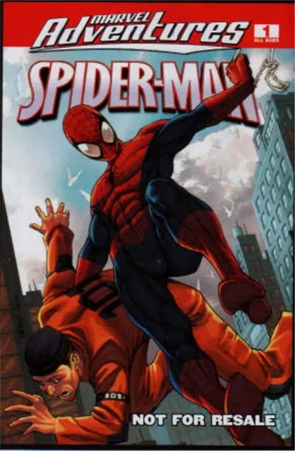 Marvel Adventures Spiderman 1 Rare Giveaway Promo Mini Comic Amazing Nm