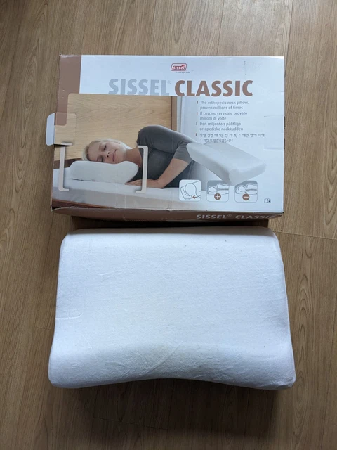 Sissel klassisches orthopädisches Kissen. Nackenstützkissen Kissen. Verpackt.