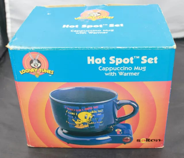 Vintage 90s 1998 Hot Spot Looney Tunes Mug Only Tweety Bird Coffee Cup New