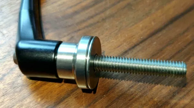 Kipp KLEMMHEBEL MIT SPANNKRAFTVERSTÄRKER 3/8" mit Nadellager Edelstahl