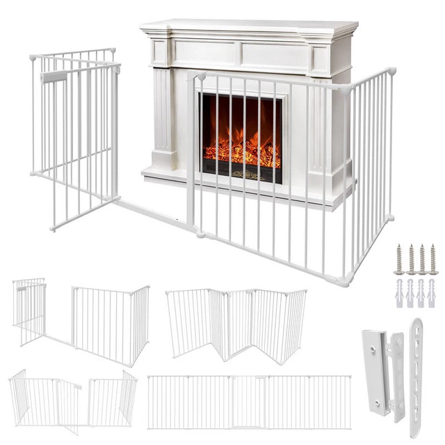 Pare-feu / Panneau De Protection Pour Cheminée – Acier Noir – Occasion