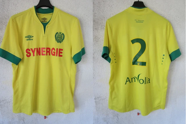 Maillot Entrainement FC Nantes Errea – Jaune – Taille XS – Homme – Occasion