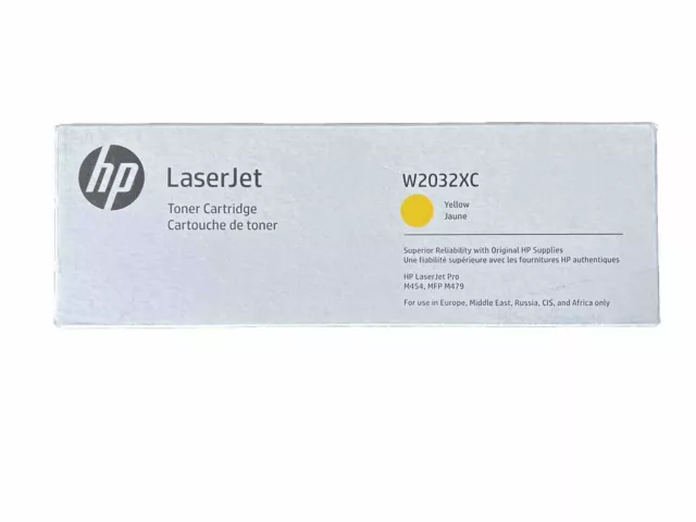 HP 415X Yellow Toner Cartridge - W2032X