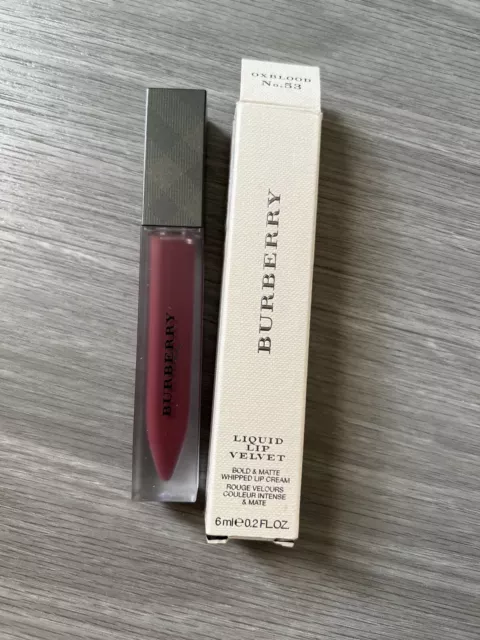 burberry liquid lip velvet  No.53 Oxblood Retail