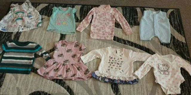 Paquete de bebé de 6 a 9 meses, ropa para niños pequeños. Ropa de niña.... 2