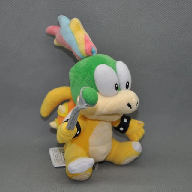 Lemmy plüsch 14 cm Bowser Super Mario Kuscheltier Plüschtier Bowser Jr. Luigi