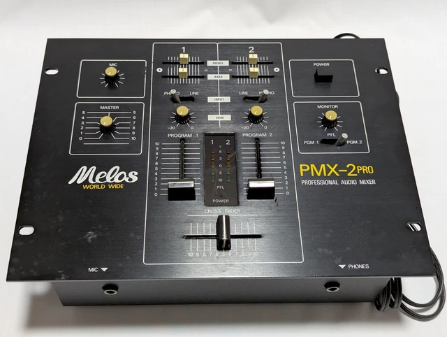 Melos DJ Pro Mixer DMC PMX-2 Battle Championship PMX-2S World