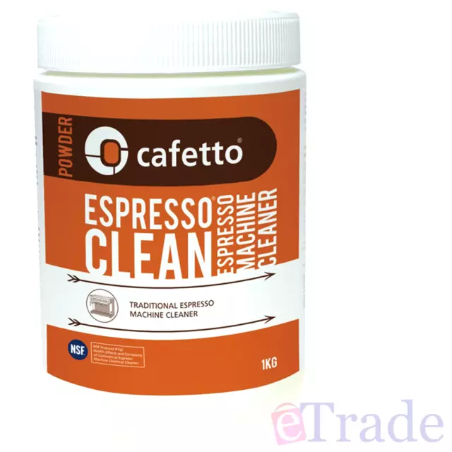 Cafetto Espresso Clean Powder 1kg Coffee Machine Cleaner for Professional Use