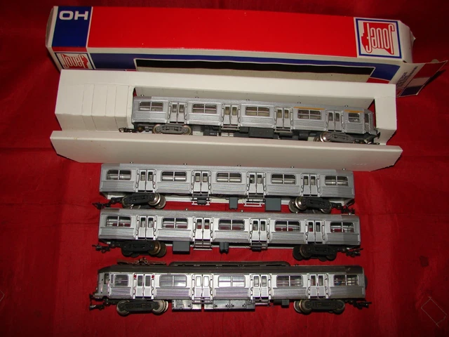 JOUEF HO REF 8710 RAME Z5100 BUDD SNCF Fonctionne Parfaitement En Très Bon État EUR 139,00 - FR