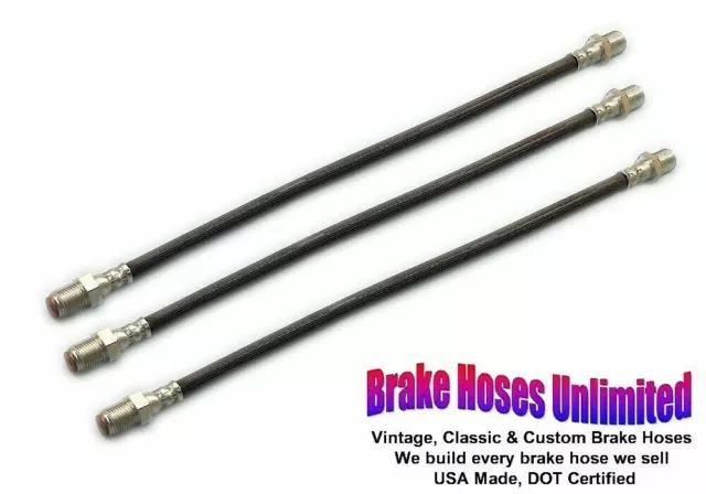 BRAKE HOSE SET Auburn 1936 1937, Series 654, 852, SC852